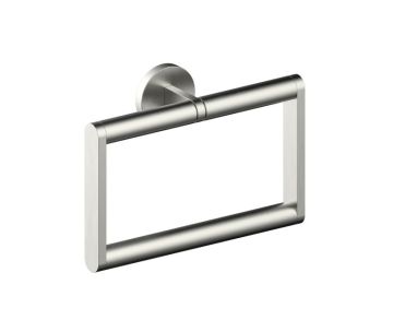Square anneau porte-serviette FRANKFURT 313464 nickel brossé