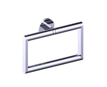 Square anneau porte-serviette FRANKFURT 313464 chrome poli