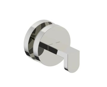poignée simple pour porte de douche FRANKFURT 3137501 nickel poli