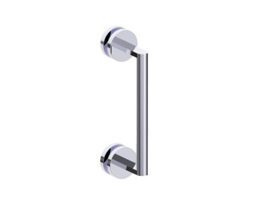 8 po poignée simple pour porte de douche FRANKFURT 3137508 chrome poli