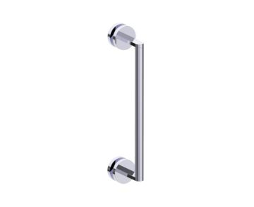 12 po poignée simple pour porte de douche FRANKFURT 3137512 chrome poli