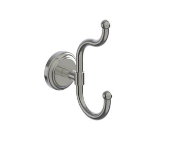 Small Coat Hook FLORENCE 322137 nickel brossé
