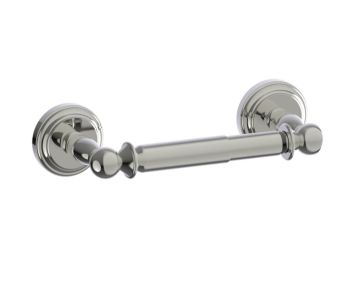 double Post porte-papier hygiénique FLORENCE 322158 nickel poli