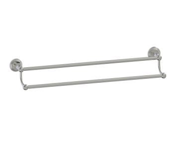 barre à serviette double 24 po FLORENCE 322242 new world bronze