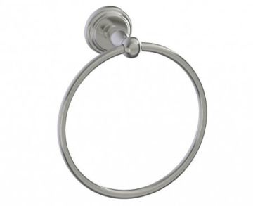 Round anneau porte-serviette FLORENCE 322460 nickel brossé