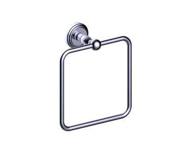 Square anneau porte-serviette FLORENCE 322464 chrome poli