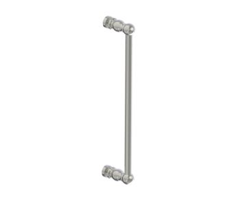 18 po poignée simple pour porte de douche FLORENCE 3227518 nickel poli