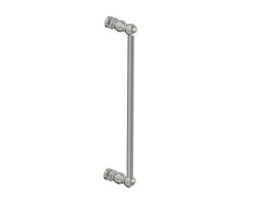 18 po poignée simple pour porte de douche FLORENCE 3227518 nickel brossé