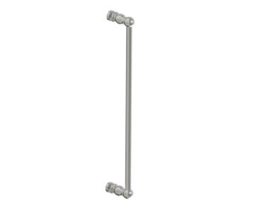 24 po poignée simple pour porte de douche FLORENCE 3227524 nickel brossé