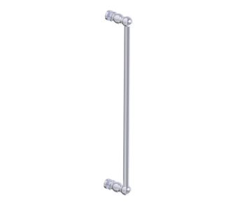 24 po poignée simple pour porte de douche FLORENCE 3227524 chrome poli