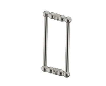 poignée double pour porte de douche 12 po FLORENCE 3227812 nickel poli
