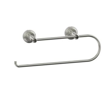 double Post porte-serviettes en papier FLORENCE 322893 nickel brossé
