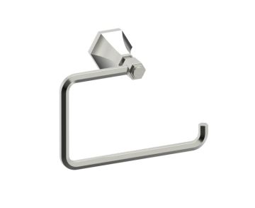 anneau porte-serviette PISA 342463 nickel brossé