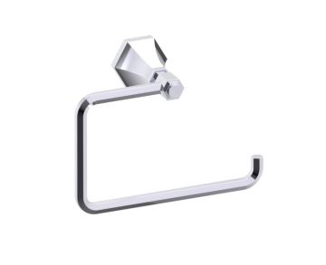 anneau porte-serviette PISA 342463 chrome poli