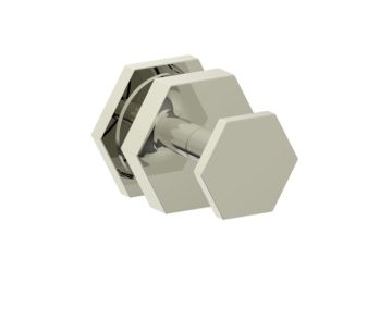 simple Shower Door Knob PISA 3427501 nickel poli
