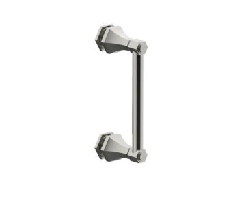 8 po poignée de porte de douche PISA 3427508 nickel brossé