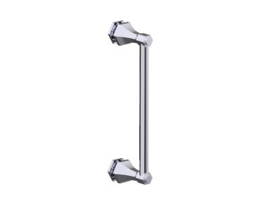 12 po poignée de porte de douche PISA 3427512 chrome poli