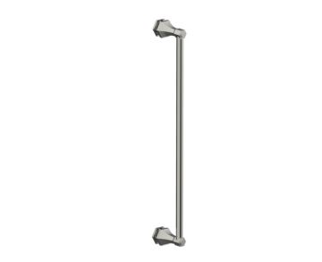 24 po poignée de porte de douche PISA 3427524 nickel brossé