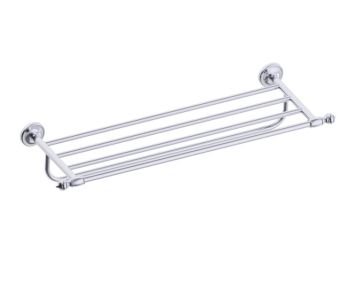 tablette porte-serviettes with 24 po barre à serviette LYON 351442 chrome poli