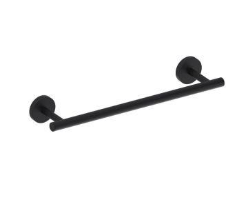 barre à serviette 30 po BUILDERS 353300 noir mat