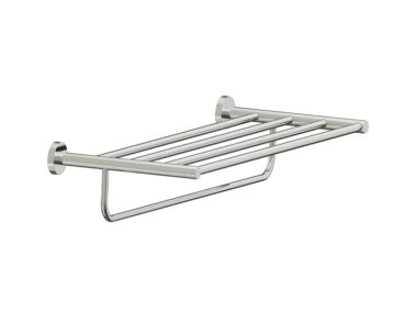 tablette porte-serviettes with Bar 24 po CIRCO 365442 nickel poli