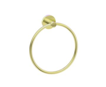 anneau porte-serviette CIRCO 365460 laiton brossé