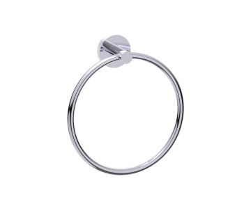 anneau porte-serviette CIRCO 365460 chrome poli