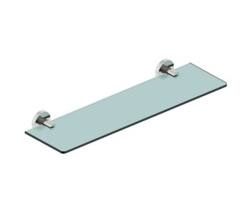 20 po tablette en verre CIRCO 365671 nickel brossé