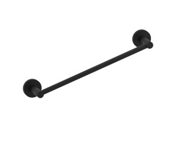 barre à serviette 12 po CIRCO KNURLED 366120 noir mat