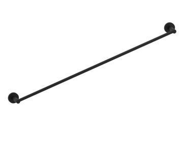 barre à serviette 30 po CIRCO KNURLED 366300 noir mat