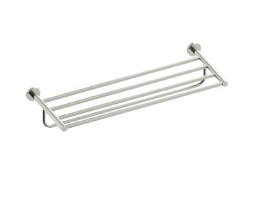tablette porte-serviettes CIRCO KNURLED 366442 nickel poli