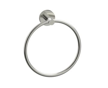 anneau porte-serviette CIRCO KNURLED 366460 nickel brossé