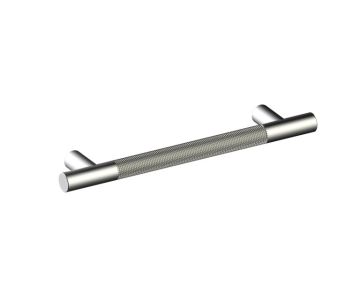 poignée d'armoire CIRCO KNURLED 366712 nickel brossé