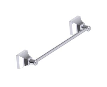 barre à serviette 12 po GLASGOW 390120 chrome poli