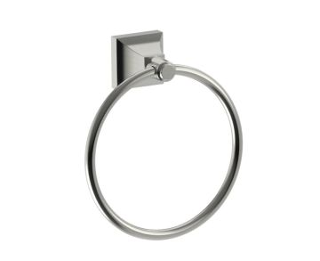 anneau porte-serviette GLASGOW 390460 nickel brossé