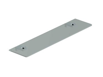 20 po tablette en verre NAPLES 422671 chrome poli