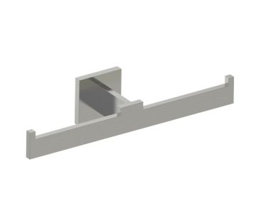double porte-papier hygiénique HAMBURG 440155 nickel brossé