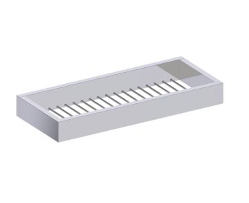 panier de douche HAMBURG 440603 nickel poli