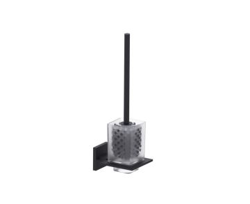 ensemble brosse de toilette HAMBURG 440610 noir mat