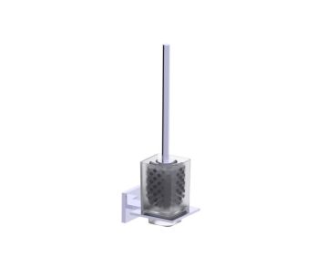 ensemble brosse de toilette HAMBURG 440610 chrome poli