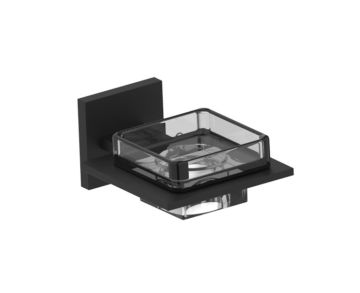porte-savon HAMBURG 440650 noir mat
