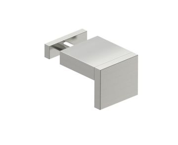 poignée simple pour porte de douche HAMBURG 4407501 nickel brossé