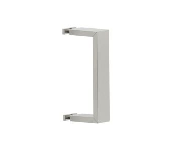 6 po poignée de porte de douche simple face HAMBURG 4407506 nickel brossé