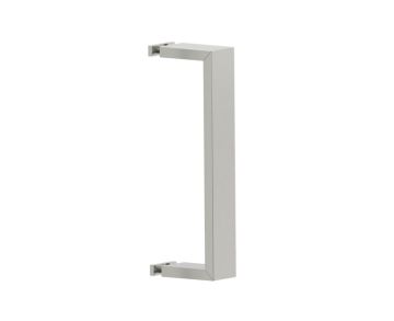 8 po poignée de porte de douche simple face HAMBURG 4407508 nickel brossé