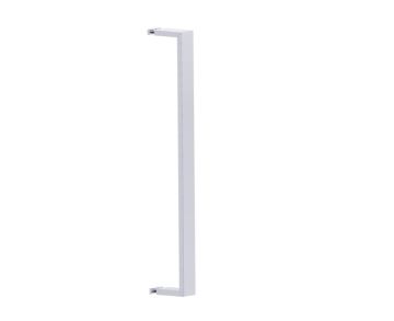 18 po poignée de porte de douche simple face HAMBURG 4407518 chrome poli