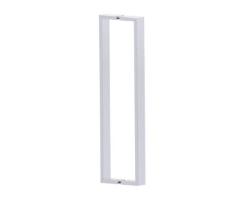 18 po poignée de porte de douche double face HAMBURG 4407818 chrome poli
