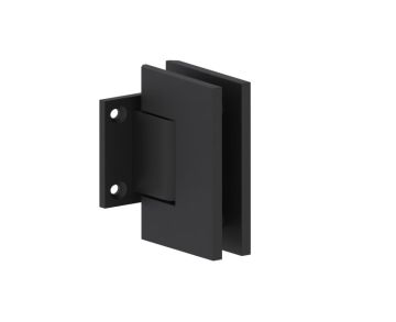 montage mural Short Back Plate Hinge YORK 51032 noir mat
