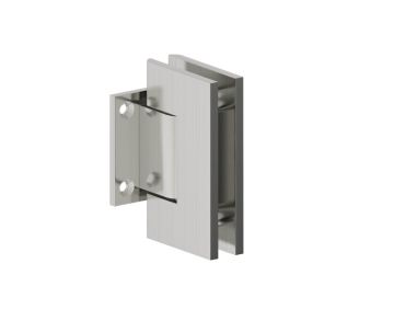 montage mural Short Back Plate Hinge YORK 51032 nickel brossé
