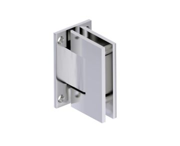 montage mural dos plein Plate Standard Hinge YORK 51034 nickel brossé