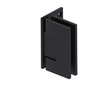 montage mural décalée Back Plate Hinge DOVER 52036 noir mat
